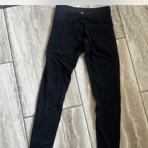 Black Leggings lululemon size 4